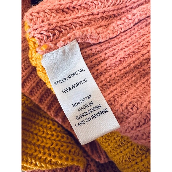 Colorblock V-Neck Sweater - Picture 7 of 8